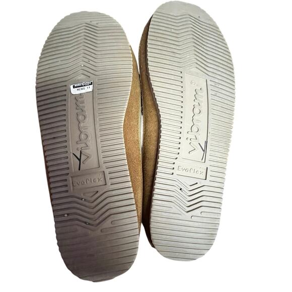 Wooly Rascals Vibram Evaflex Hard Sole Moccasins Genuine Sheepskin Men’s SZ 11M - Picture 4 of 6